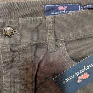 Vineyard Vines 5 Pocket Corduroys-Grey 34x30-NWT